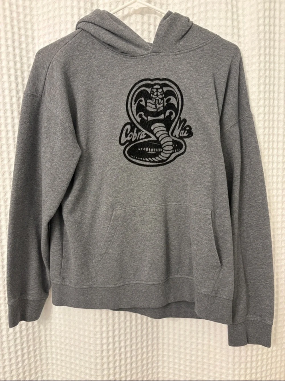 GAP Gray Hoodie with Cobra Kai Graphic Size XXL husky